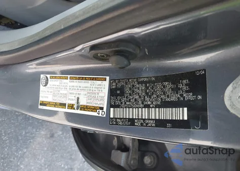 2005 Toyota Highlander V6 из США, поврежденный, VIN JTEEP21A750096989